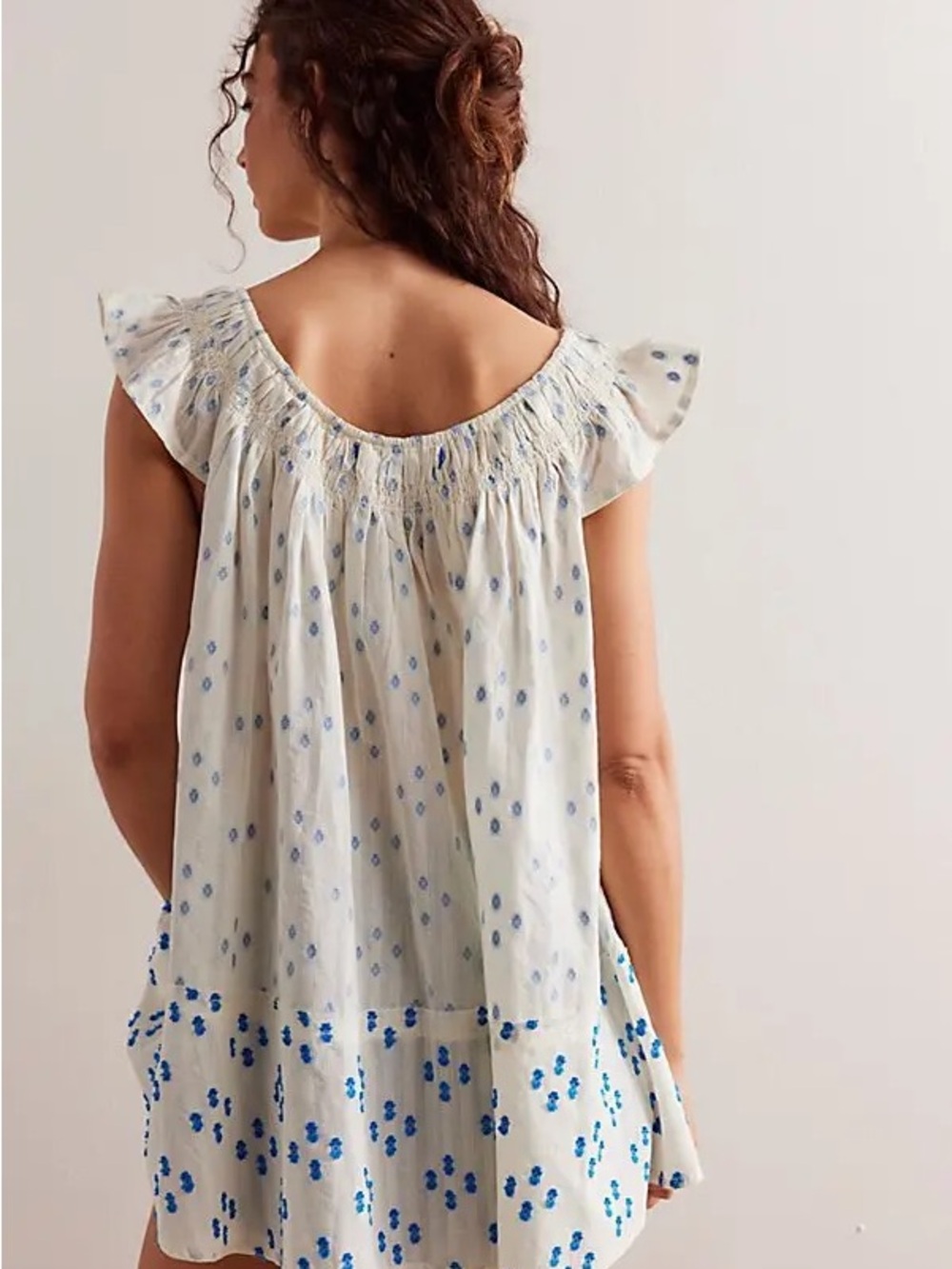 Free People We the Free Jules Oversized Cotton Tunic | Large NWOT